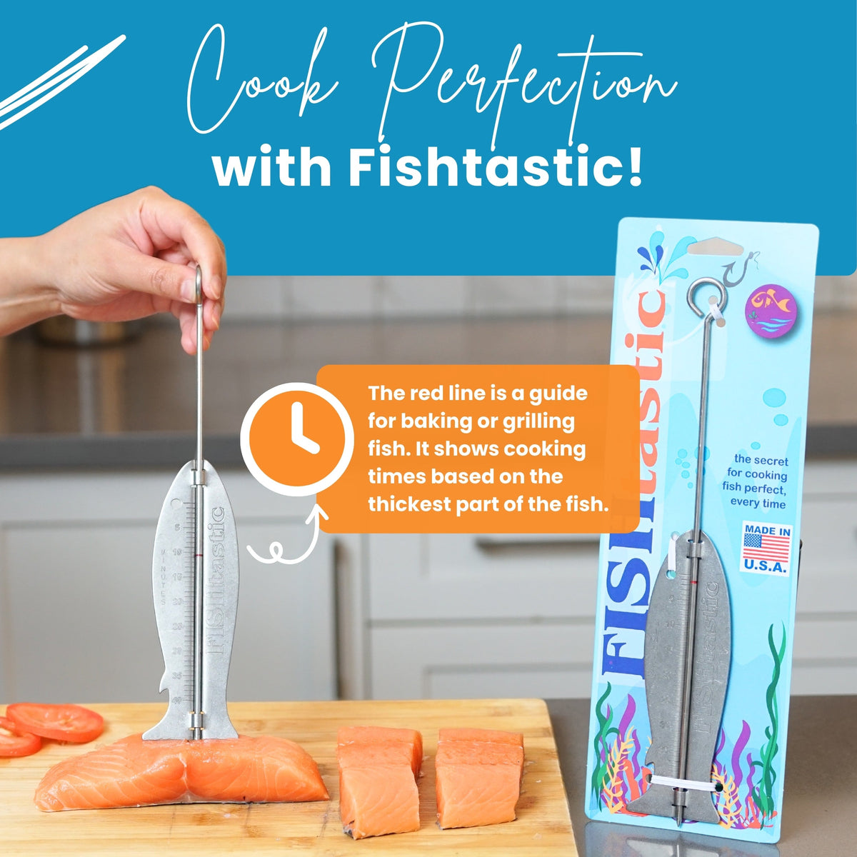Fishtastic Cooking Tool | Perfectly Cook Fish Every Time | Fishtastic Co