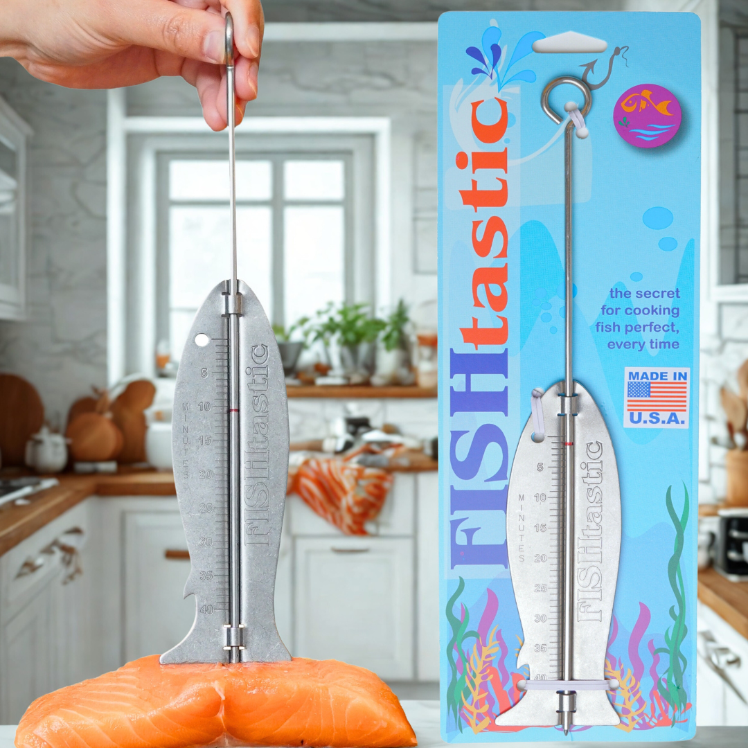 Cook Perfect Fish Every Time with the Fishtastic Gauge – No Guesswork,